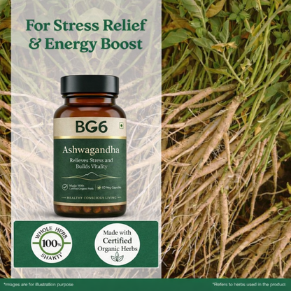 BG6- Ashwagandha Root Capsules