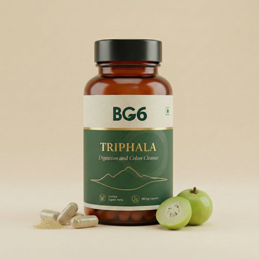 BG6 Triphala for Balanced Bowel & Gut Health